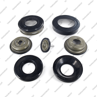 Комплект поршней (тип 1, Mazda, 7шт., обрезиненные, с поршнем сервопривода)