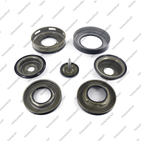 Комплект поршней (тип 1, Mazda, 7шт., обрезиненные, с поршнем сервопривода)