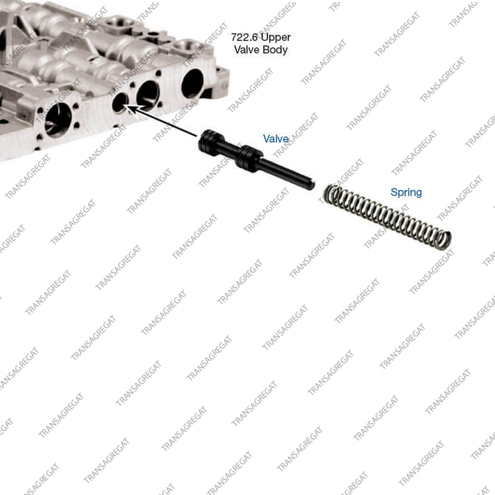 Клапан контроля смазки регулировки давления (ремонтный)