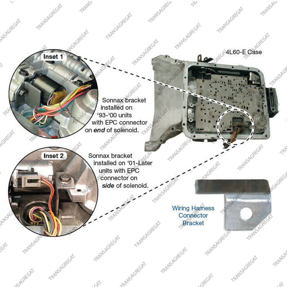 Фиксатор кабеля гидравлического блока управления